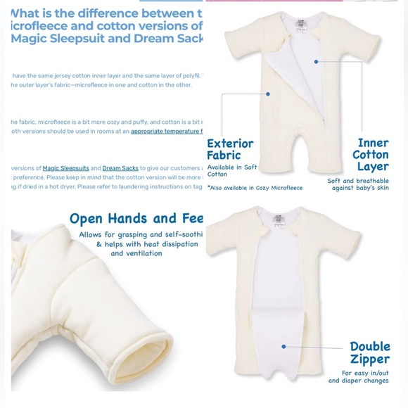 Micro fleece Baby Merlin’s Magic SleepSuit S - Picture 7 of 7